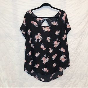 Torrid Sheer Floral Top